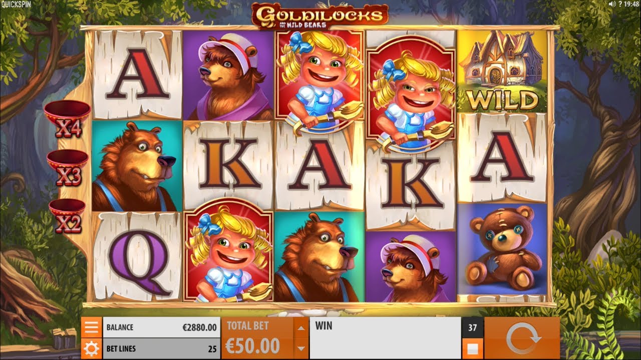«Goldilocks and the Wild Bears» — онлайн слоты в MaxBet казино на реальные деньги